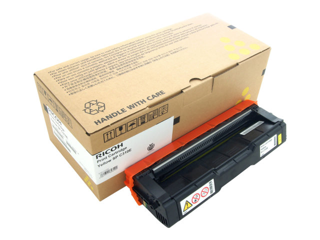 Ricoh - yellow - original - toner cartridge