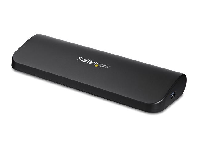 StarTech.com USB 3.0 Docking Station with HDMI and DVI/VGA - Dual Monitor - Universal Laptop Dock - Mac and Windows Compatible (USB3SDOCKHDV) - docking station - USB - VGA, HDMI - 10Mb LAN