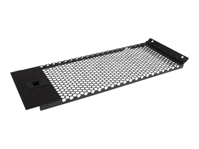 StarTech.com 4U Hinged Blanking Panel - Vented Server Rack Panel - Tool-less Installation - TAA Compliant Filler Rack Panel (RKPNLHV4U) - rack blanking panel - 4U