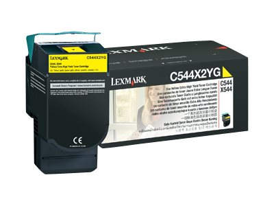 Lexmark - Toner cartridge - Extra High Yield - 1 x yellow - 4000 pages - LCCP