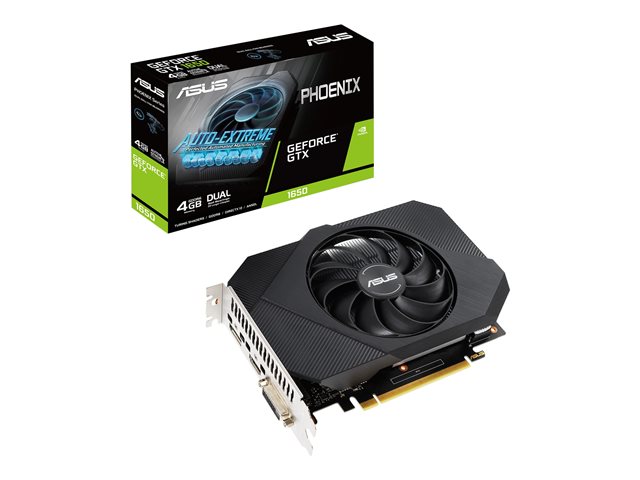 ASUS PH-GTX1650-4GD6 - graphics card - GF GTX 1650 - 4 GB