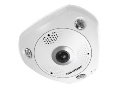 Hikvision DeepinView 12 MP IR Network Fisheye Camera DS-2CD63C5G0-IS - network surveillance camera - dome