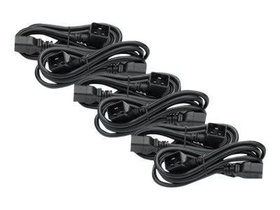 Power Cord Kit (6 ea), C19 to C20 (90 degree), 0.6m