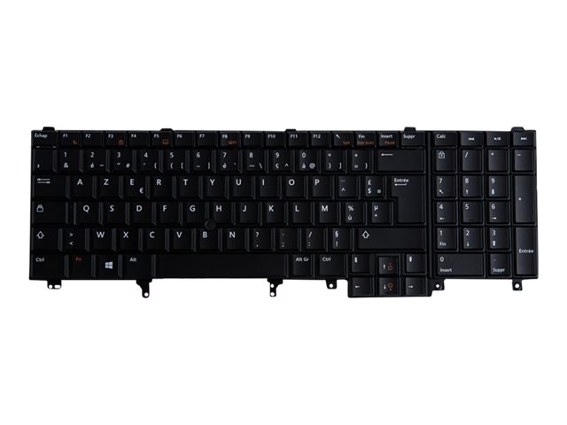 N/B KBD LAT 5500/PWS 3540 FRENCH 103 KEYS BACKLIT DP