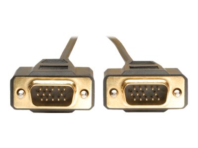 Eaton Tripp Lite Series VGA Monitor Cable, 640x480 (HD15 M/M), 10 ft. (3.05 m) - VGA cable - 3 m