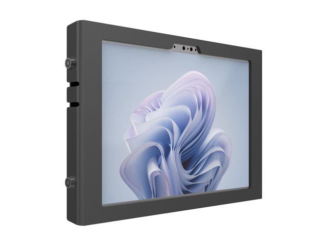 Compulocks Surface Pro 8-11 Apex Enclosure Wall Mount - Enclosure - for tablet - lockable - high-grade aluminium - black - screen size: 13" - wall-mountable - for Microsoft Surface Pro 8, Pro 9
