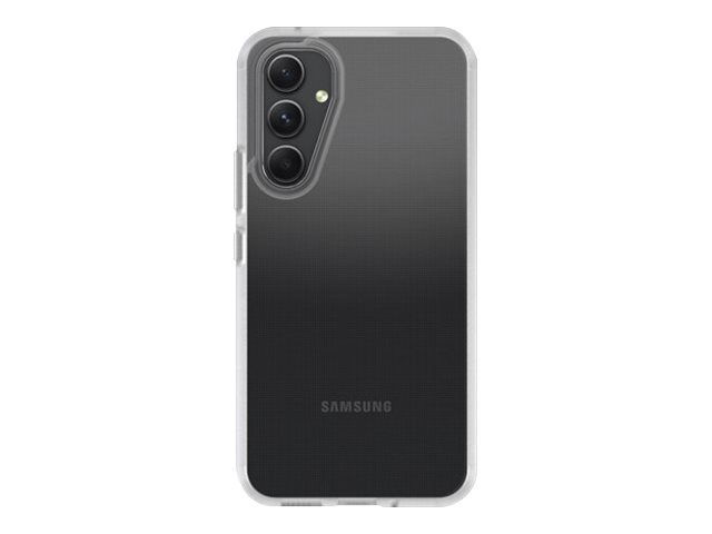 OtterBox React Series - Back cover for mobile phone - antimicrobial - thermoplastic elastomer (TPE), polycarbonate - clear - for Samsung Galaxy A54
