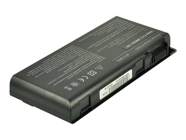 2-Power Main Battery Pack - Laptop battery - 1 x Lithium Ion 6600 mAh - for MSI GT660