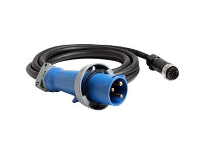 Lenovo - Power cable - IEC 60309 (M) to Souriau UTG (M) - AC 380-415 V - 96 A - 4.3 m - for UPS 5000VA HV, Storage DX8200C 5120, ThinkAgile HX3721 Certified Node 7Y88