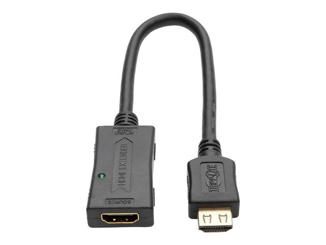 Tripp Lite 1ft HDMI Active Signal Extender Equalizer Cable HDMI 24Hz M/F 1' - video/audio extender - HDMI - TAA Compliant