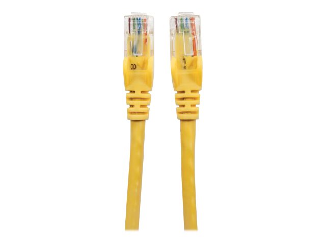 NETWORK CABLE CAT6 CCA 2M YELLOW U/UTP SNAGLESS/BOOTED