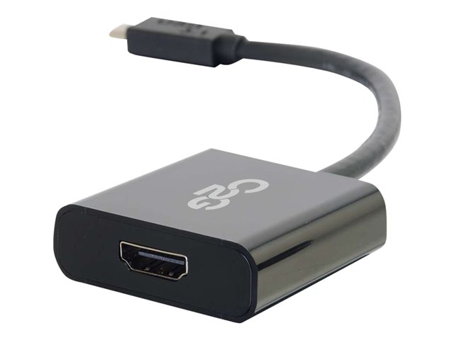C2G USB 3.1 USB C to HDMI Audio/Video Adapter - USB Type C to HDMI Black - External video adapter - USB 3.1 - HDMI - black