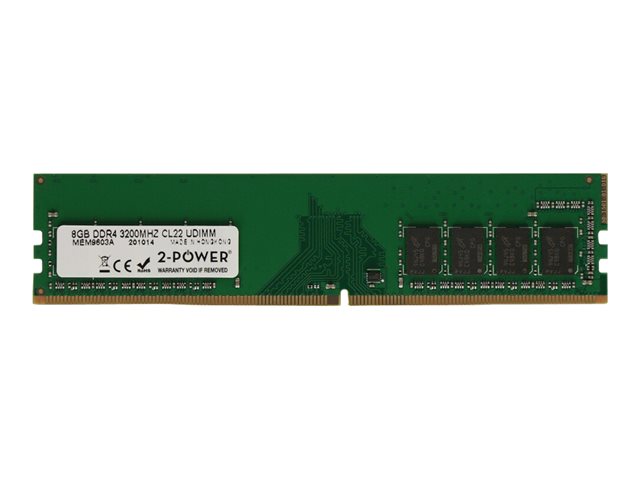2-Power - DDR4 - module - 32 GB - DIMM 288-pin - 3200 MHz / PC4-25600 - unbuffered