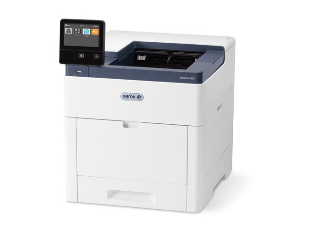 Xerox VersaLink C600V/DN - Printer - colour - Duplex - LED - A4/Legal - 1200 x 2400 dpi - up to 53 ppm (mono) / up to 53 ppm (colour) - capacity: 700 sheets - Gigabit LAN, USB host, NFC, USB 3.0 - Sold