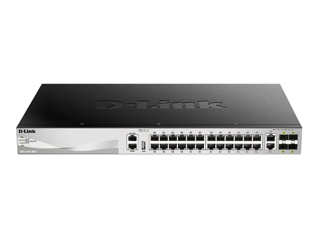 D-Link DGS 3130-30TS - Switch - L3 Lite - Managed - 24 + 2 x 10 Gigabit Ethernet + 4 x 10 Gigabit SFP+