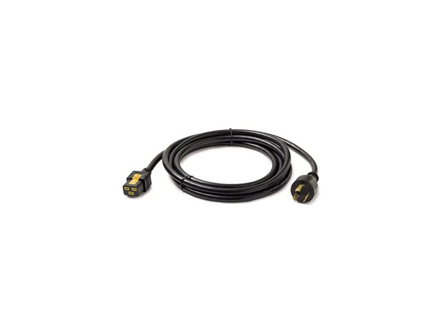APC - Power cable - NEMA L5-20 (M) to IEC 60320 C19 - AC 100/120 V - 20 A - 3 m - black -