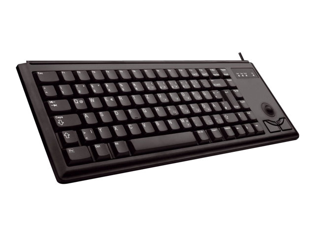 CHERRY Compact-Keyboard G84-4400 - Keyboard - PS/2 - US - black