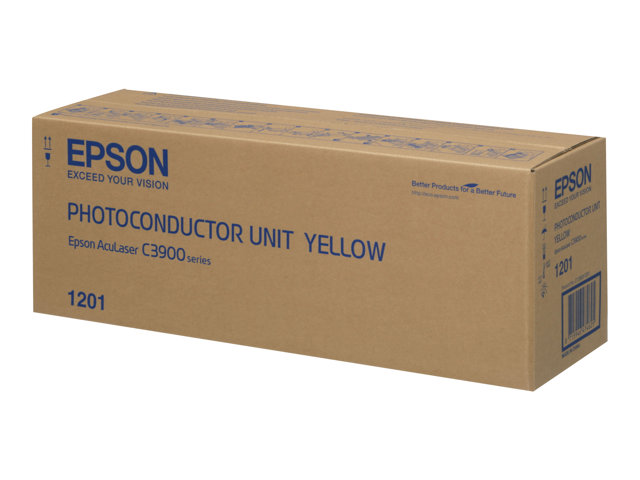 Epson Toner, Photo conductor, 1 x Yellow, S051201, 30,000 Pages