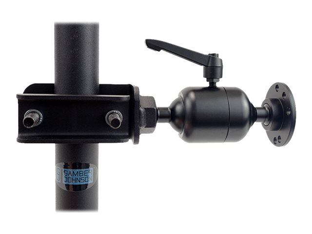 ZIRKONA 3/4IN TO 1-7/8IN POLE MOUNT W/ ROUND MOUNTING PLATE
