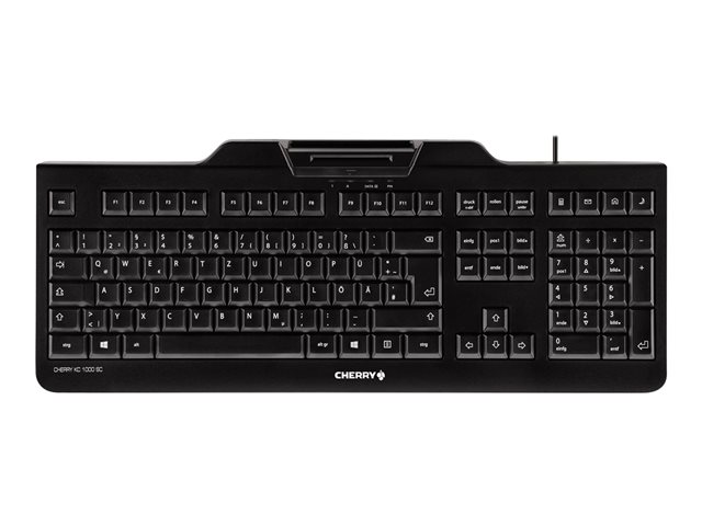 CHERRY KC 1000 SC - keyboard - UK - black Input Device