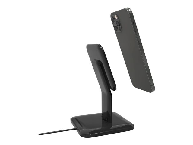 mophie snap+ wireless charging stand - + AC power adapter - 15 Watt
