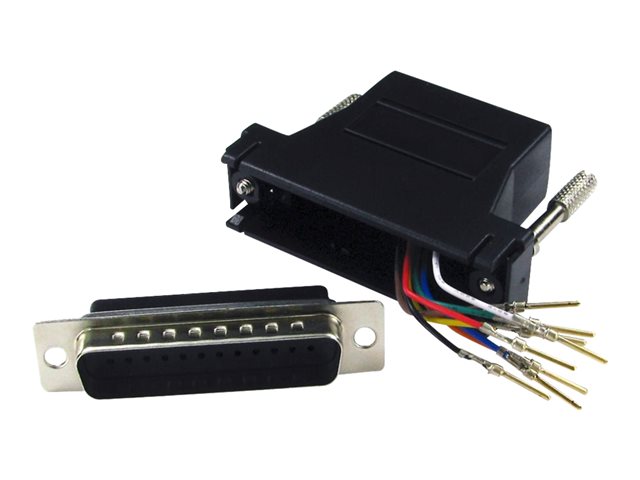 DB25 M-RJ45 F MODULAR ADP-PUSH PNS 0