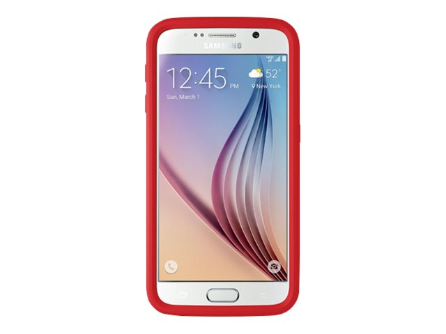 OtterBox MySymmetry - Back cover for mobile phone - scarlet crystal - for Samsung Galaxy S6