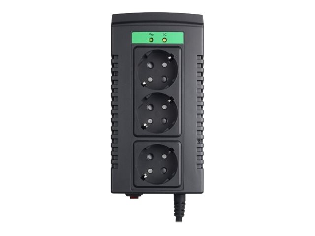 LINE-R 1500VA AUTOMATIC VOLTAGE REGULATOR 230V 3 SCHUKO OUTLETS