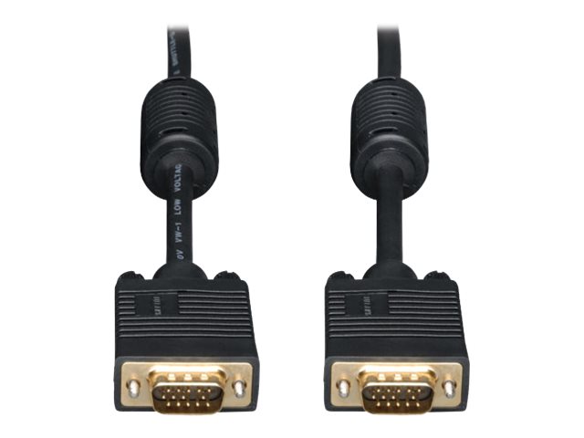 Eaton Tripp Lite Series VGA High-Resolution RGB Coaxial Cable (HD15 M/M), 100 ft. (30.5 m) - VGA cable - 30.5 m
