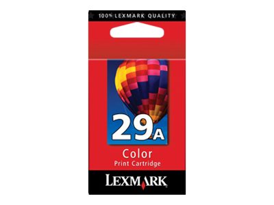 Lexmark Cartridge No. 29A - colour (cyan, magenta, yellow) - original - ink cartridge