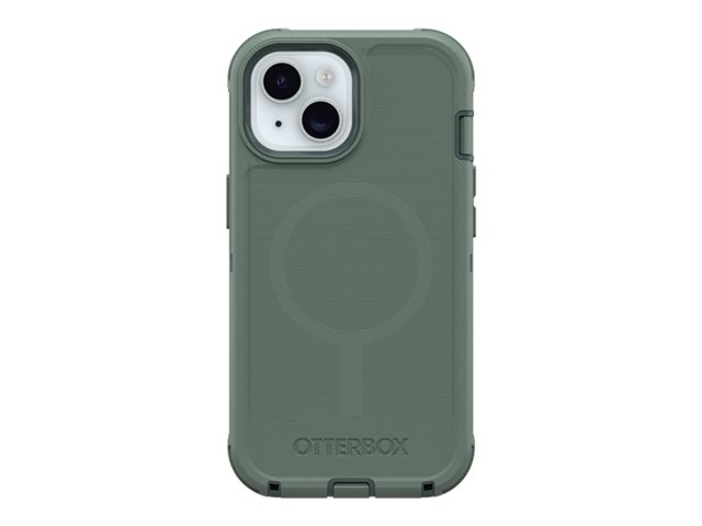 OtterBox Defender MagSafe Apple iPhone 17e/16e/15/14/13 Forest Ranger - green