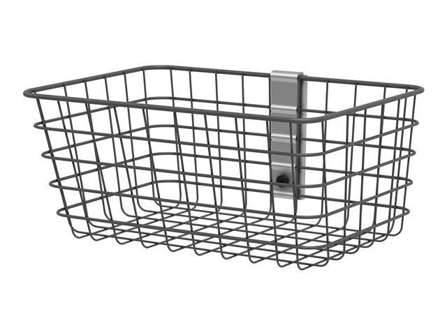 Ergotron - Mounting component (wire basket) - small - medical - dark grey - cart mountable - for P/N: SV42-8302-2