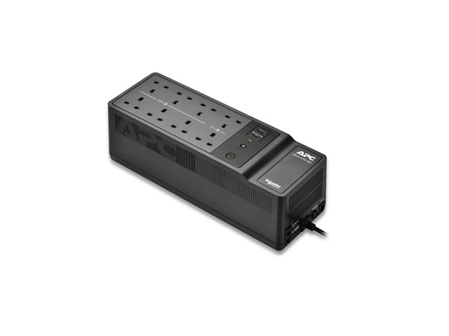 APC Back-UPS BE850G2 - UPS - AC 230 V - 520 Watt - 850 VA - output connectors: 8 - United Kingdom - black