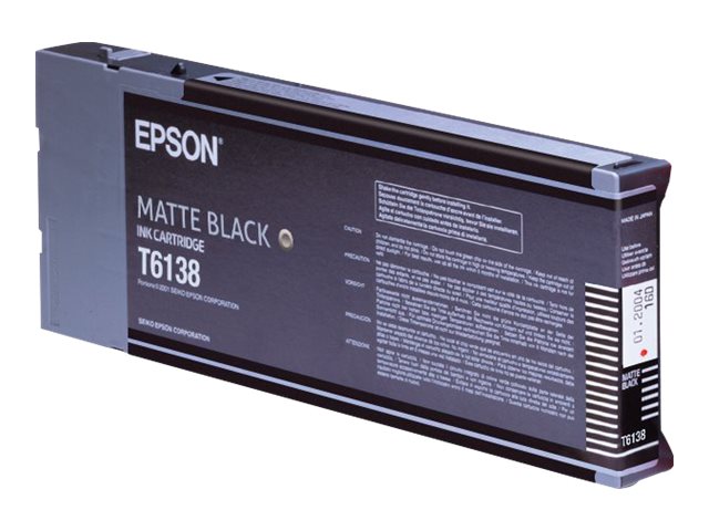 Epson T6138 - matte black - original - ink cartridge