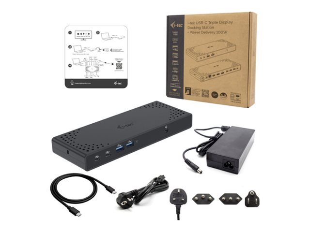 USB-C TRIPLE DISPLAY DOCKING STATION GEN 2 PD 100W