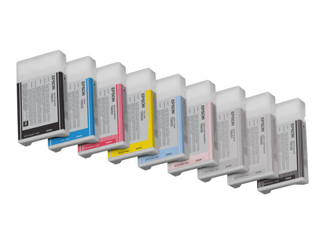 Epson T6039 - light light black - original - ink cartridge