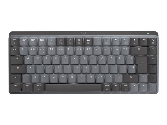 Logitech Master Series MX Mechanical Mini for Mac - keyboard - QWERTY - UK - space grey Input Device