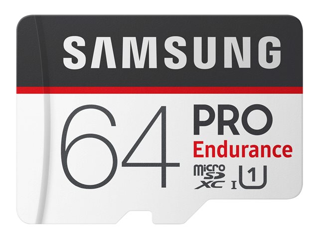 Samsung PRO Endurance MB-MJ64GA - flash memory card - 64 GB - microSDXC UHS-I