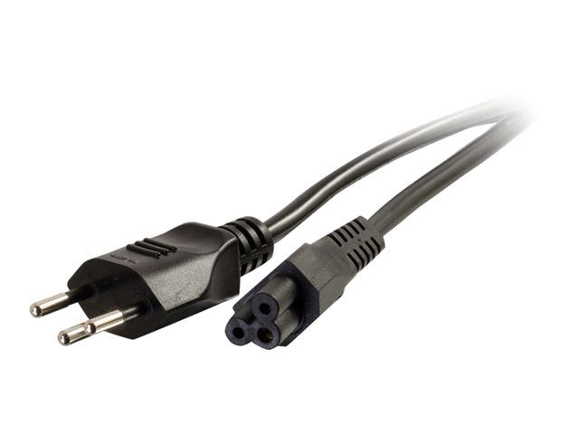 C2G Swiss Laptop Power Cord - Power cable - IEC 60320 C5 to SEV 1011 (M) - AC 250 V - 2 m - molded - black - Switzerland