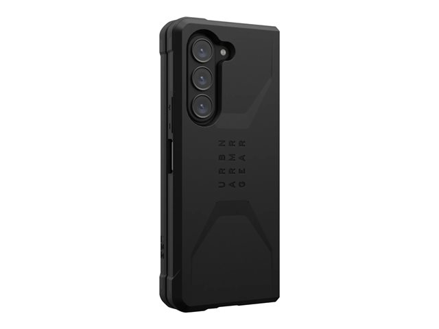 UAG Civilian Series - Flip cover for mobile phone - rugged - black - for Samsung Galaxy Z Fold5