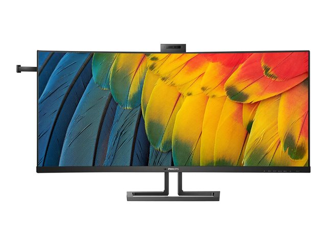 Philips 40B1U6903CH - 6000 Series - LED monitor - curved - USB - 39.7" - 5120 x 2160 WUHD @ 75 Hz - IPS - 300 cd/m² - 1000:1 - HDR10 - 4 ms - Thunderbolt 4, 2xHDMI, DisplayPort - speakers - textured black