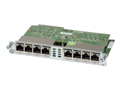 Cisco Gigabit EtherSwitch EHWIC - switch - 8 ports - Managed - plug-in module
