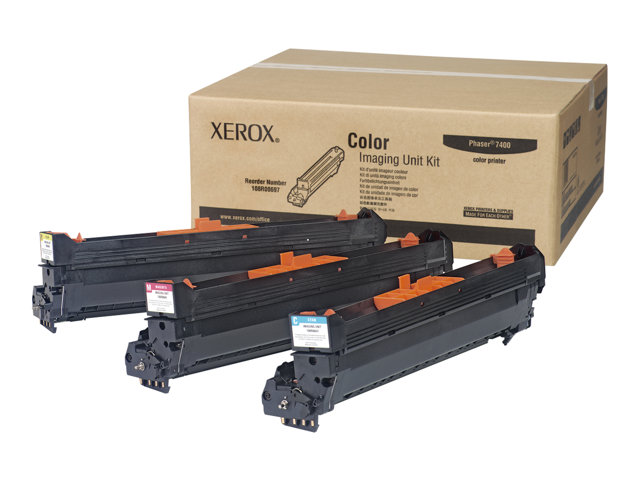 Xerox Phaser 7400 Color Imaging Unit Kit - Yellow, cyan, magenta - original - printer imaging unit - for Phaser 7400