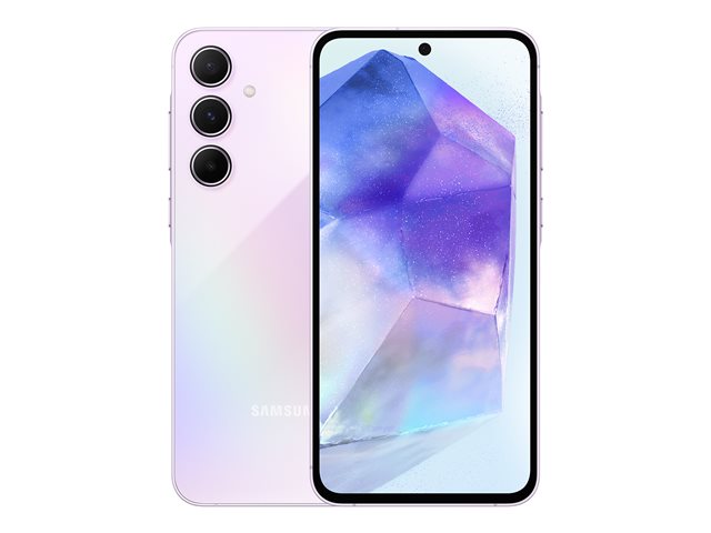 Samsung Galaxy A55 - awesome lilac - 5G smartphone - 128 GB - GSM