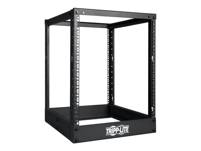 Eaton Tripp Lite Series 13U 4-Post Open Frame Rack Cabinet Square Holes 1000lb Capacity - rack - 13U