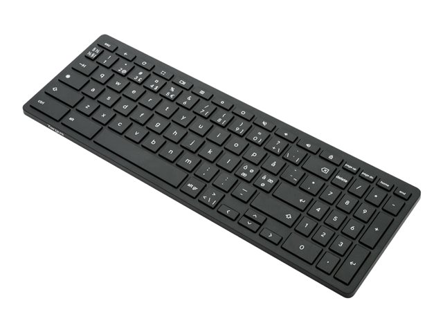 Targus - keyboard - works with Chromebook, antimicrobial - QWERTY - Nordic - black - B2B Input Device