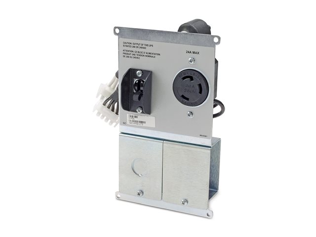 APC - Power distribution strip (plug-in module) - AC 208/240 V (NEMA L6-30, hardwire) - for Symmetra RM 2kVA, 4kVA, 6