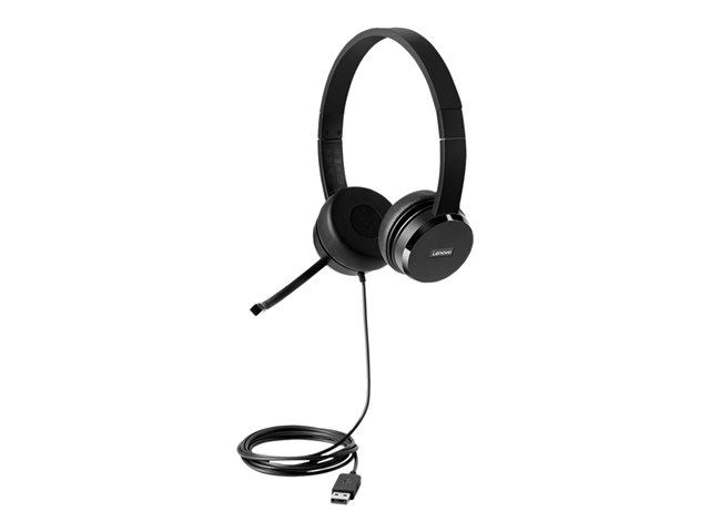 Lenovo 100 - headset - USB