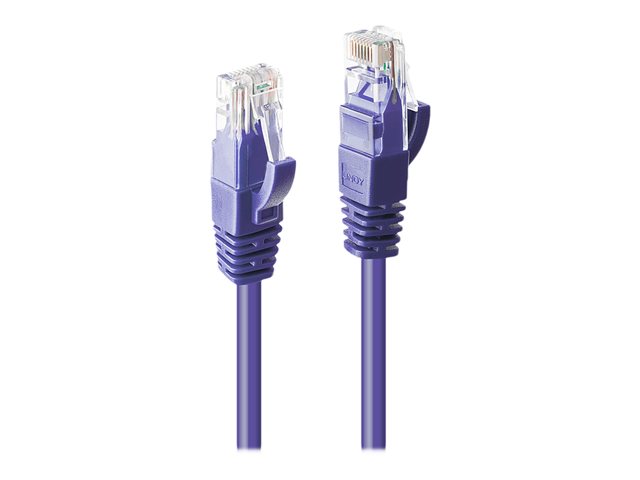 Lindy patch cable - 10 m - purple
