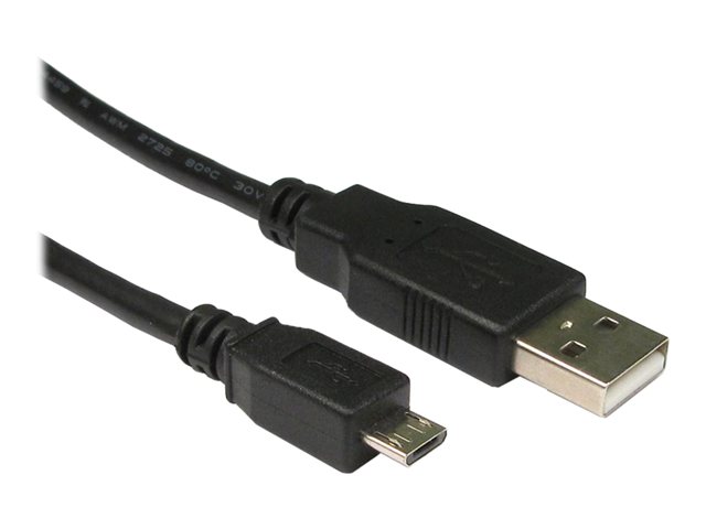 Cables Direct - USB cable - Micro-USB Type B to USB - 3 m